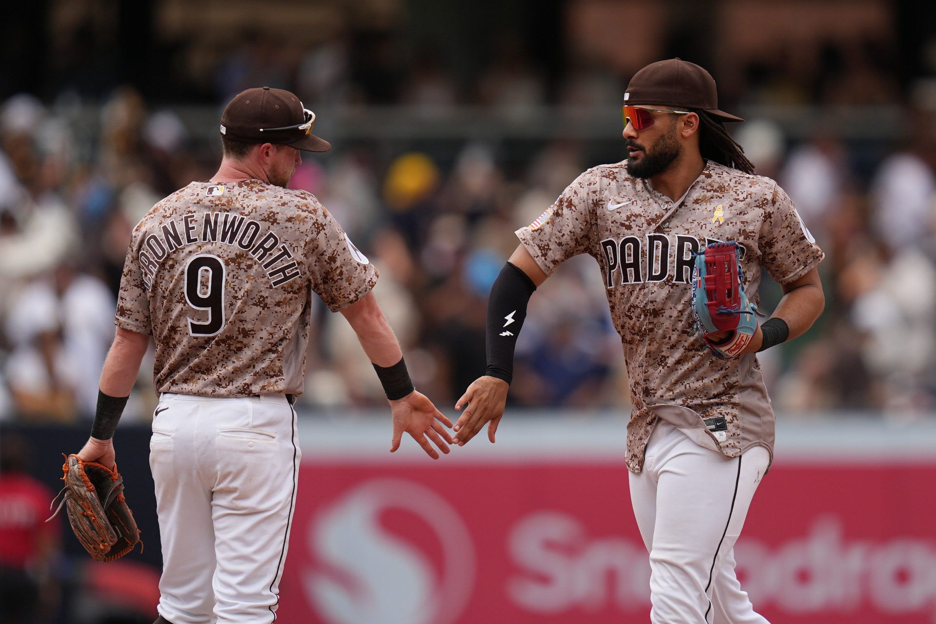 Jake Cronenworth and Fernando Tatis Jr.